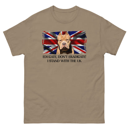 I Stand With The UK Men's T Shirt