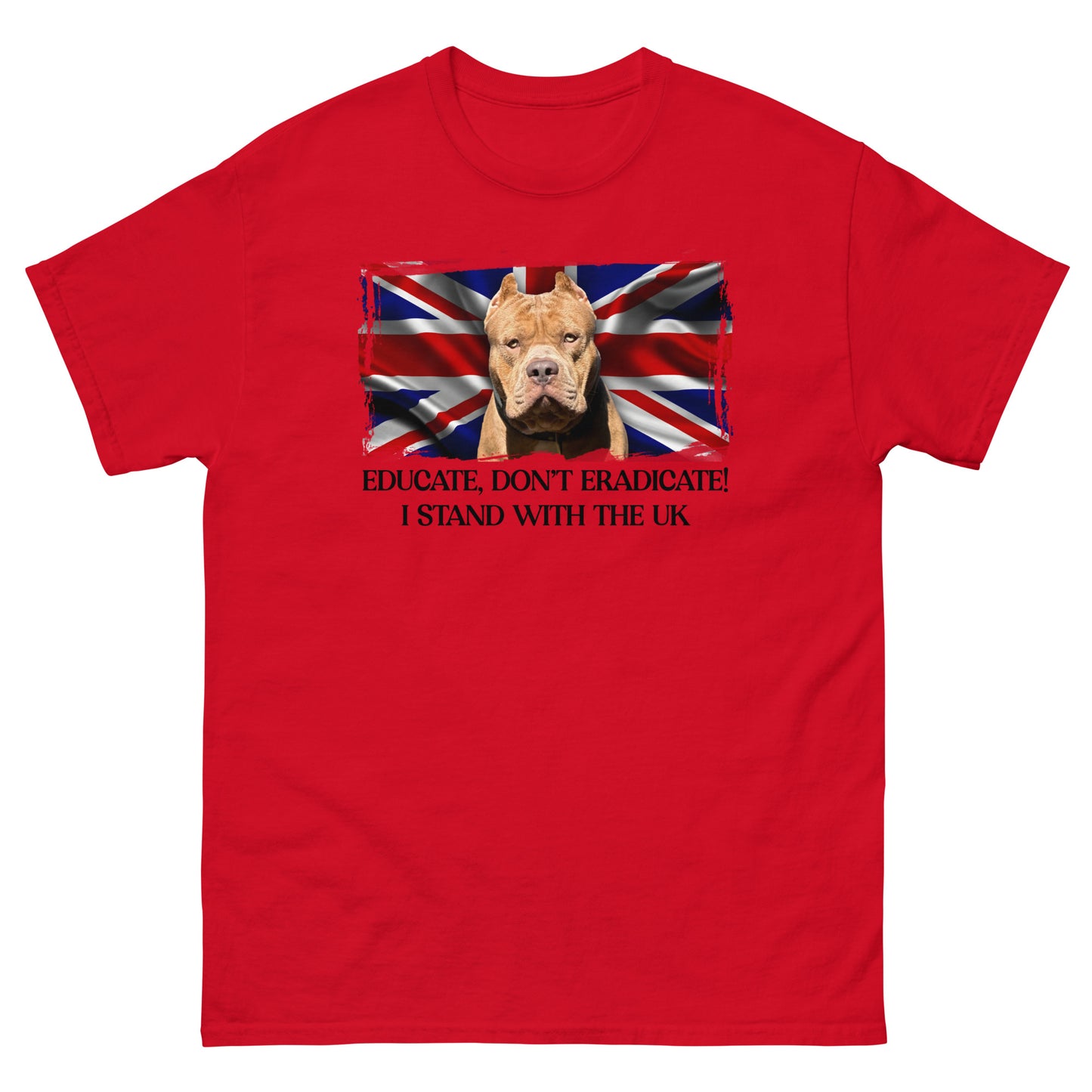 I Stand With The UK Men's T Shirt