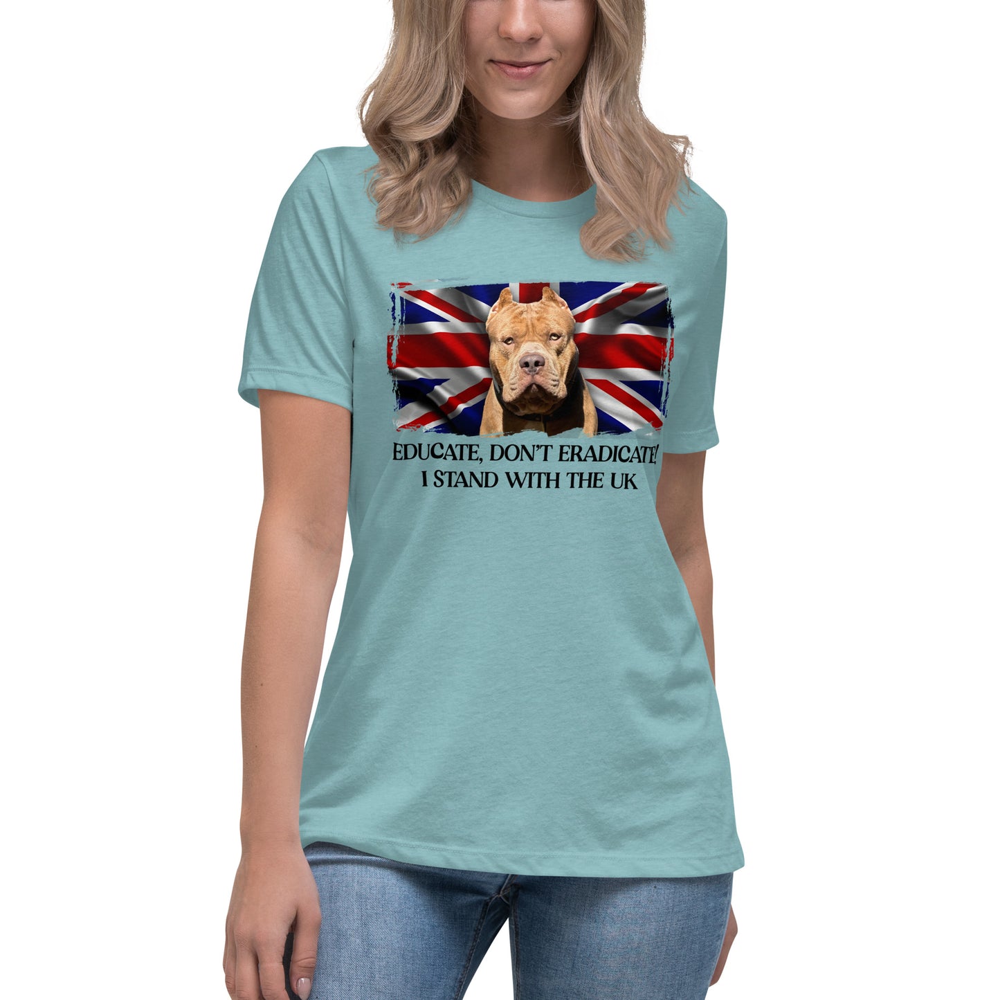 I Stand With The UK Loose Fitting Women's T Shirt