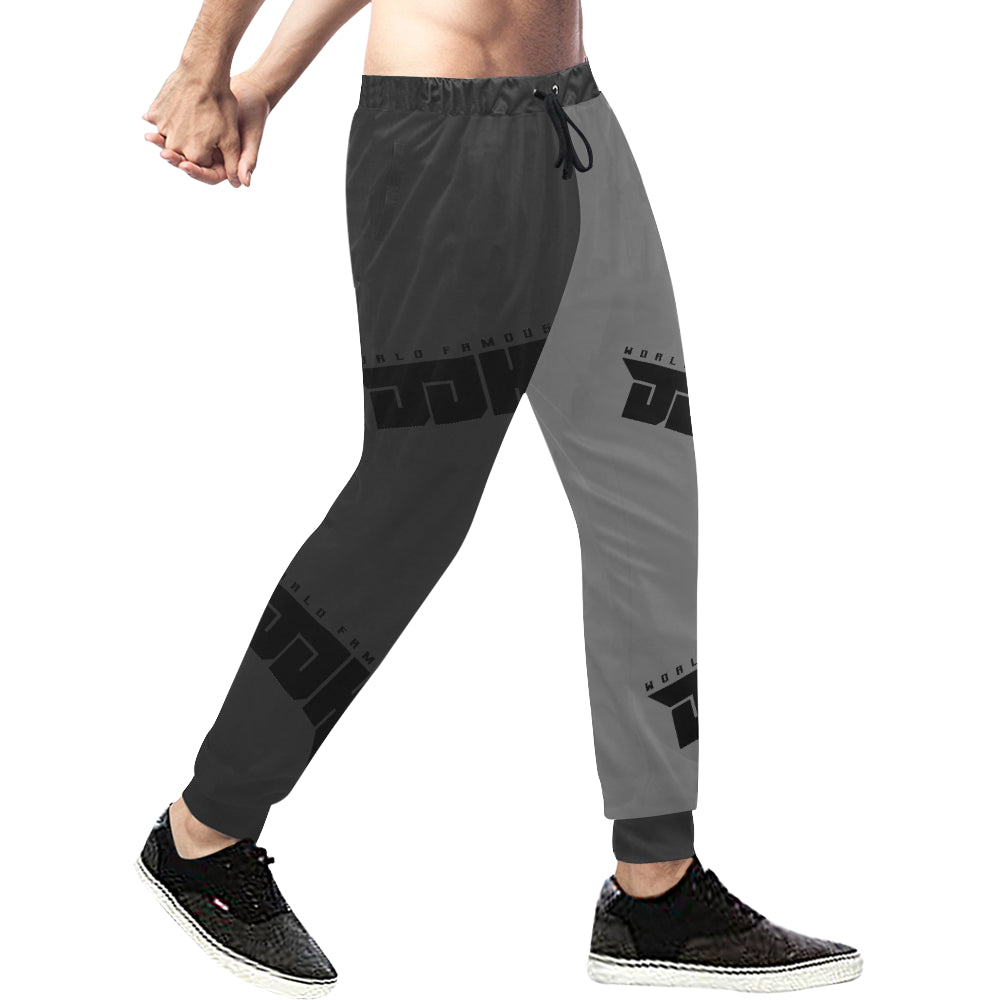 Grey World Famous Track Pants
