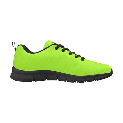 Womens world famous lime green shoes