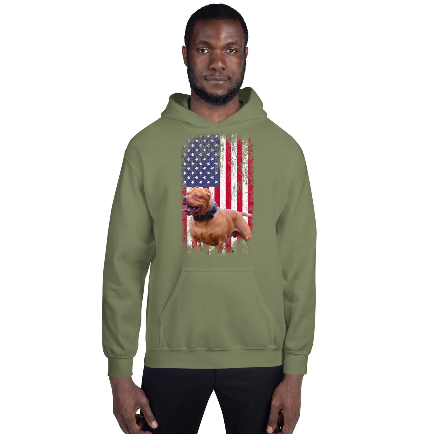 Zion USA Men's Hoodie