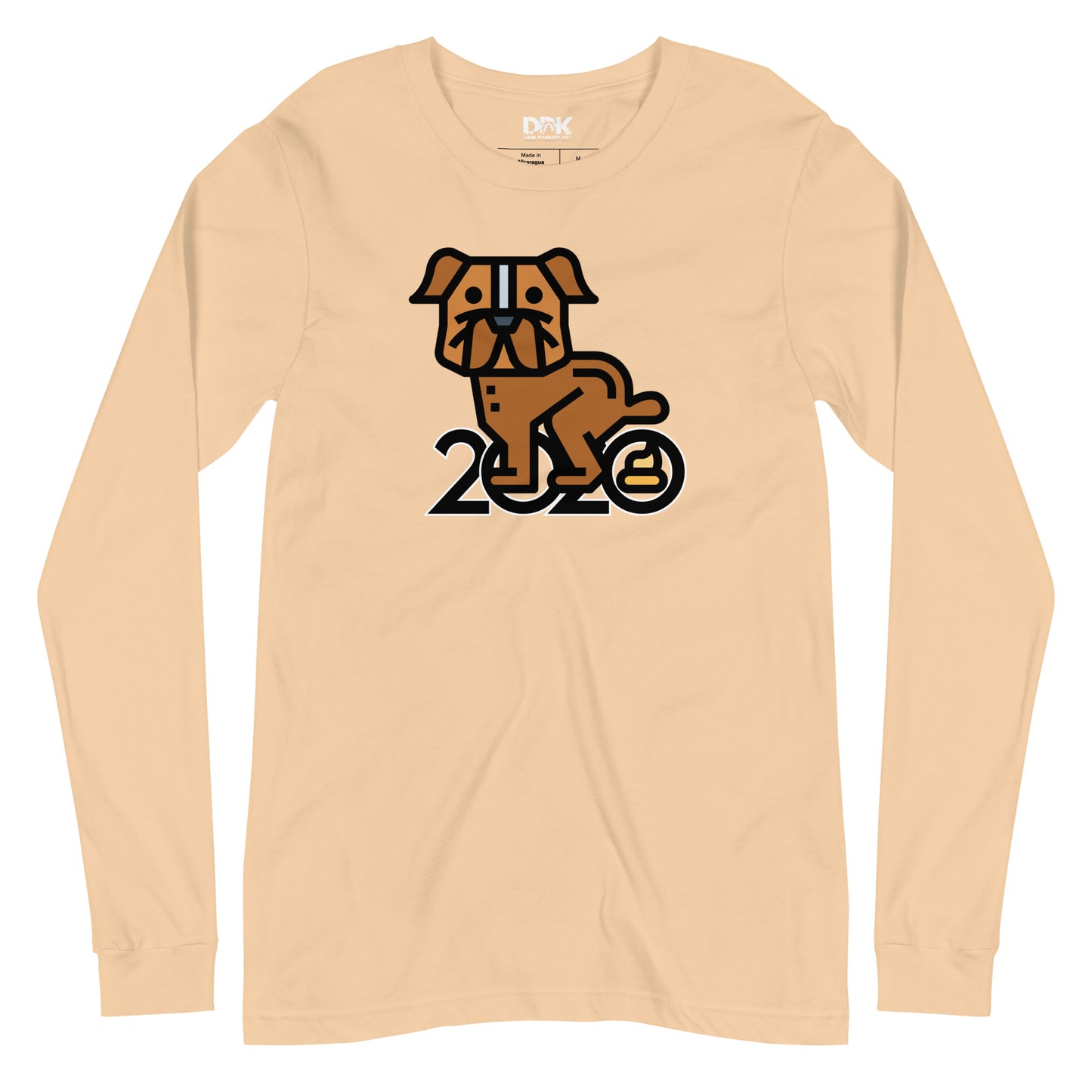 Dog Shitting 2020 Men's Long Sleeve