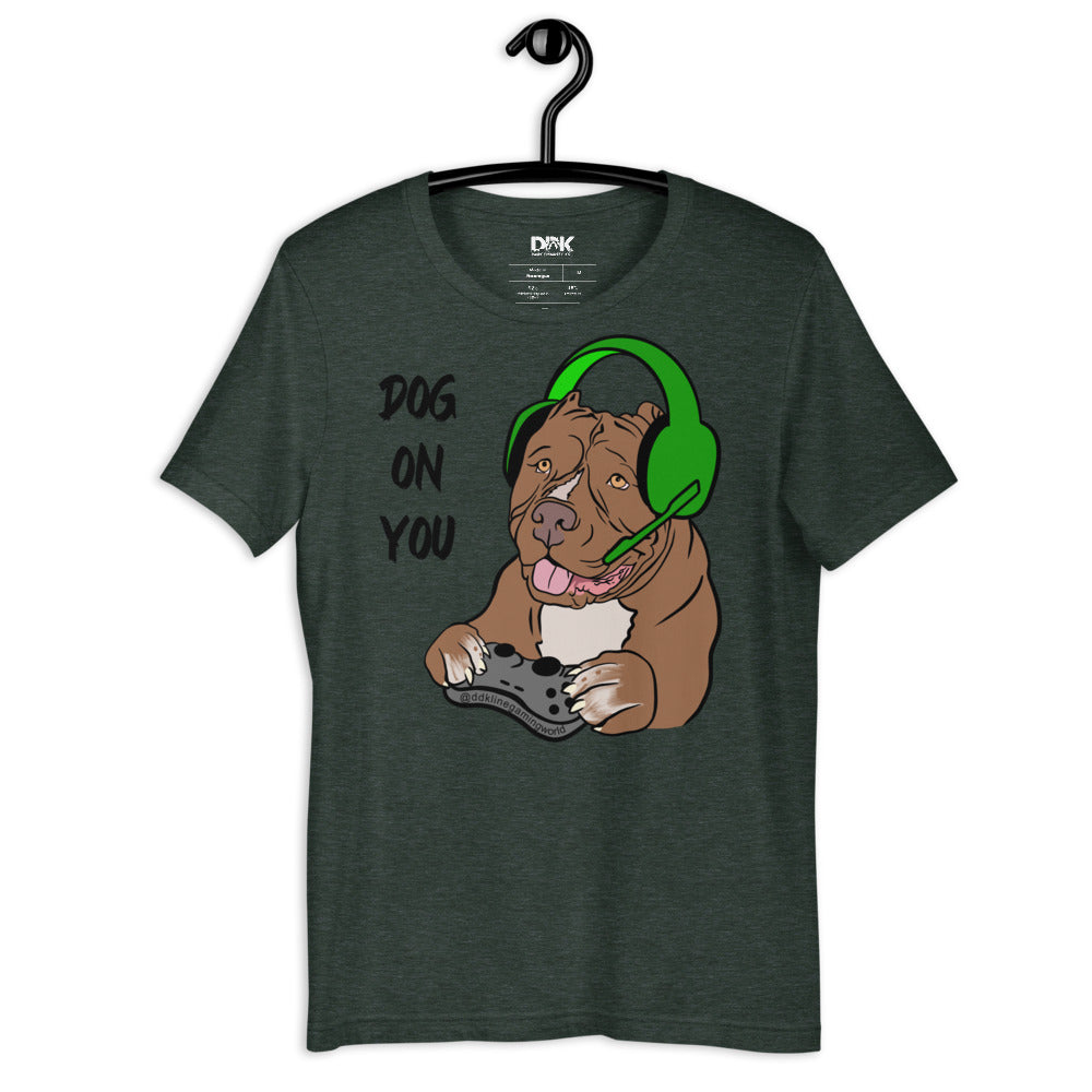 Men's Dog On You Gaming T Shirt