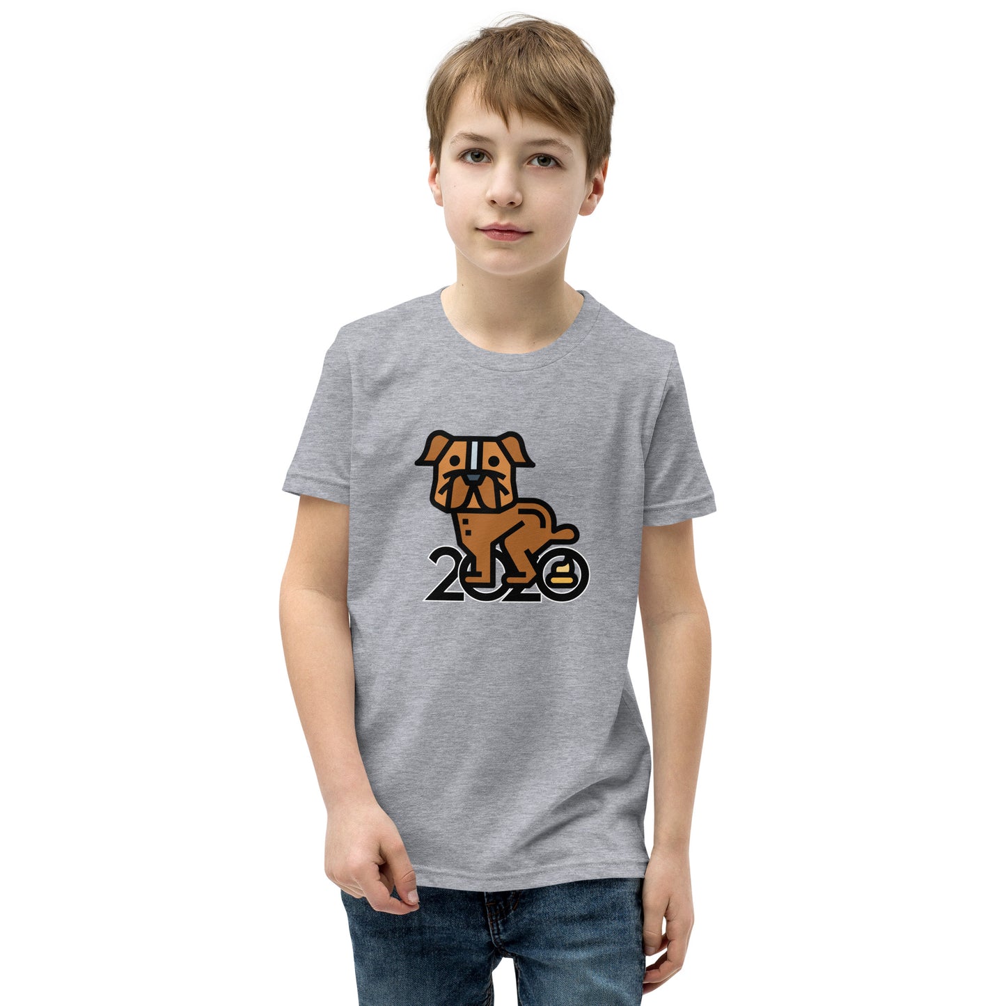 Dog Shitting 2020 Youth T-Shirt