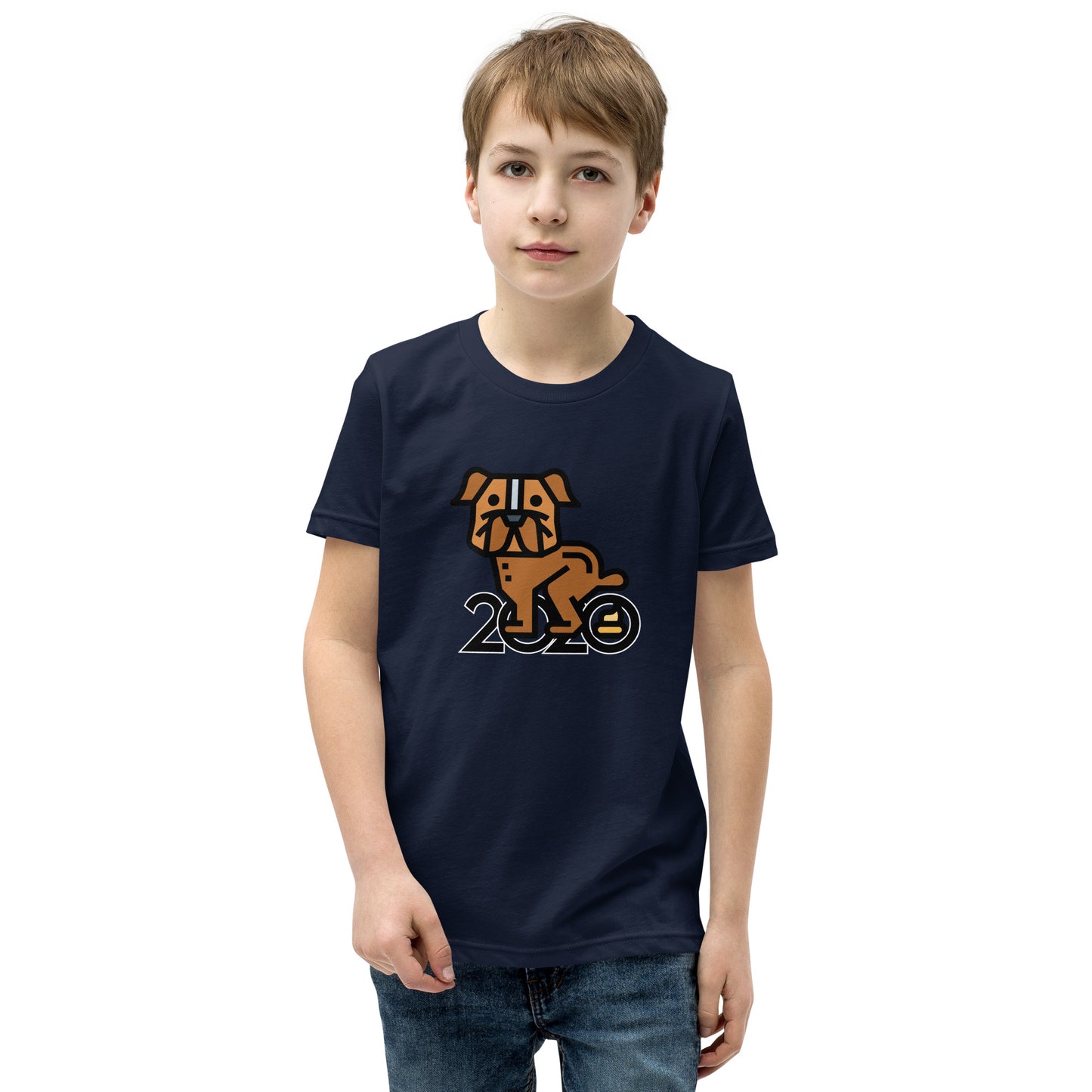 Dog Shitting 2020 Youth T-Shirt