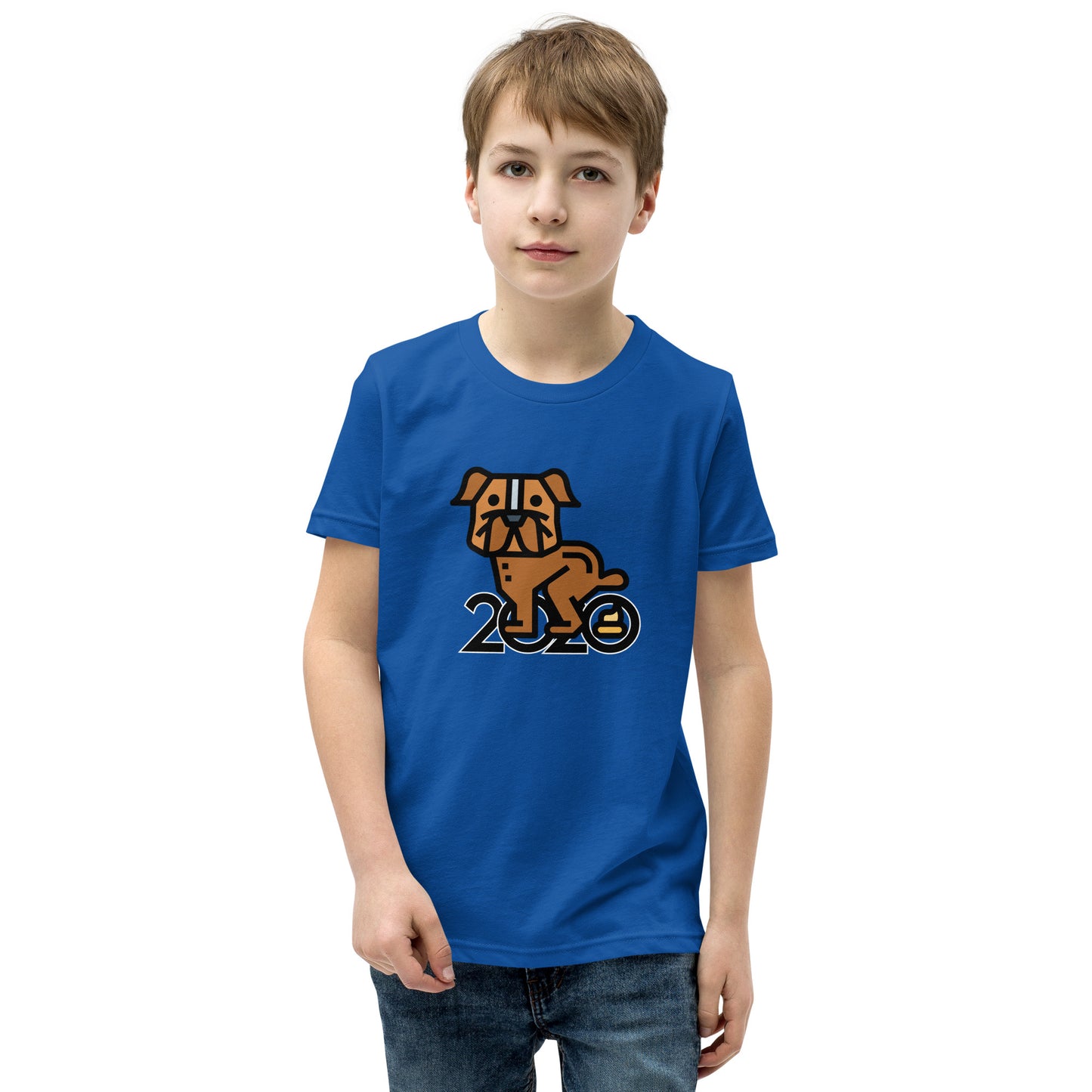 Dog Shitting 2020 Youth T-Shirt