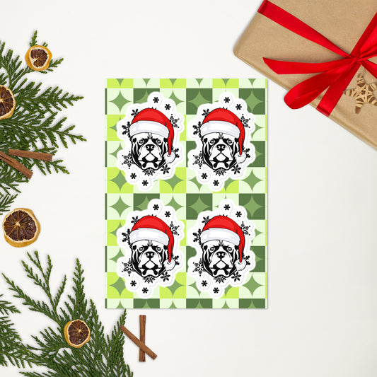 Christmas Kiss Cut Sticker Sheet