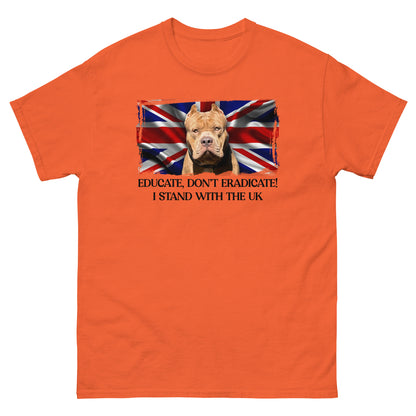 I Stand With The UK Men's T Shirt
