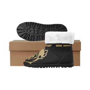 Gold and Black General DDK Kids Snow Boots