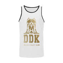 Load image into Gallery viewer, White and Gold Men&#39;s Tank