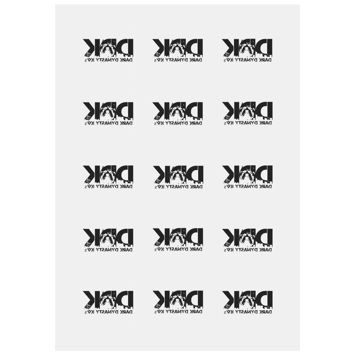 DDK Logo Temporary Tattoo (15 pieces)
