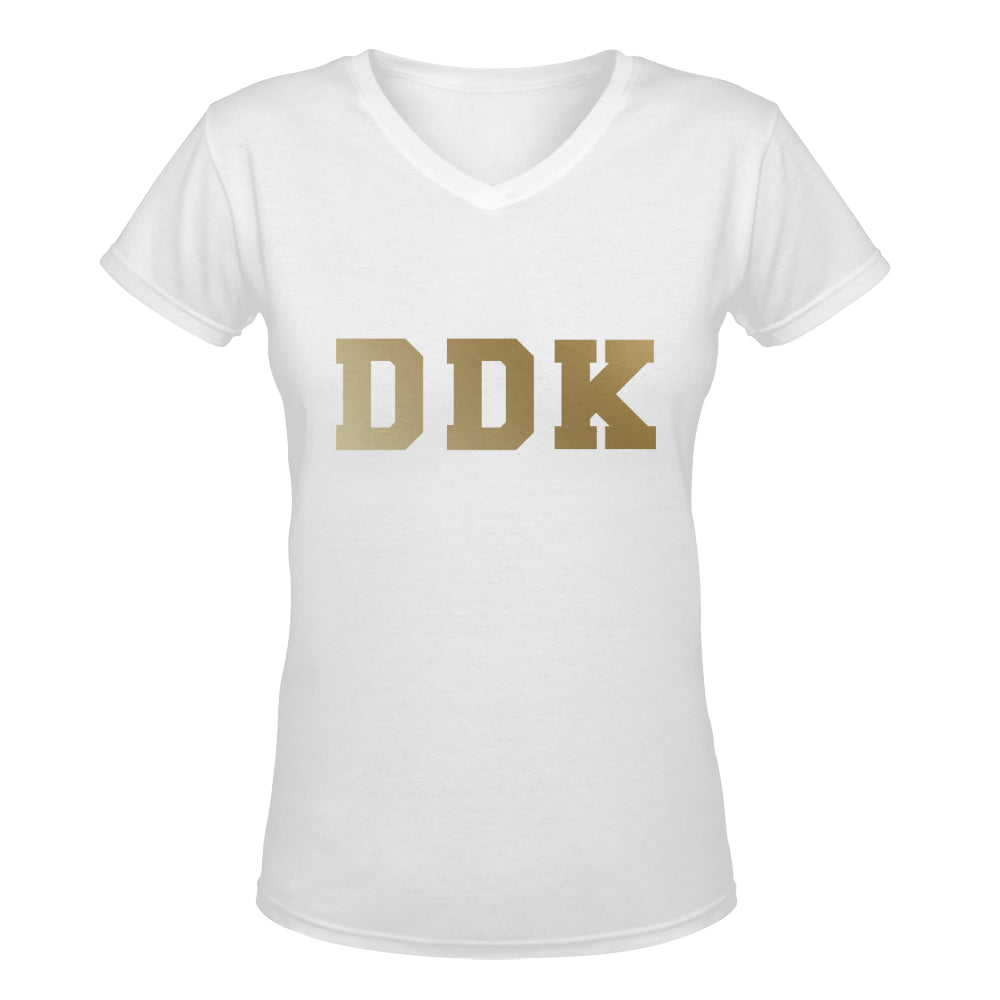 White and Gold T Shirt