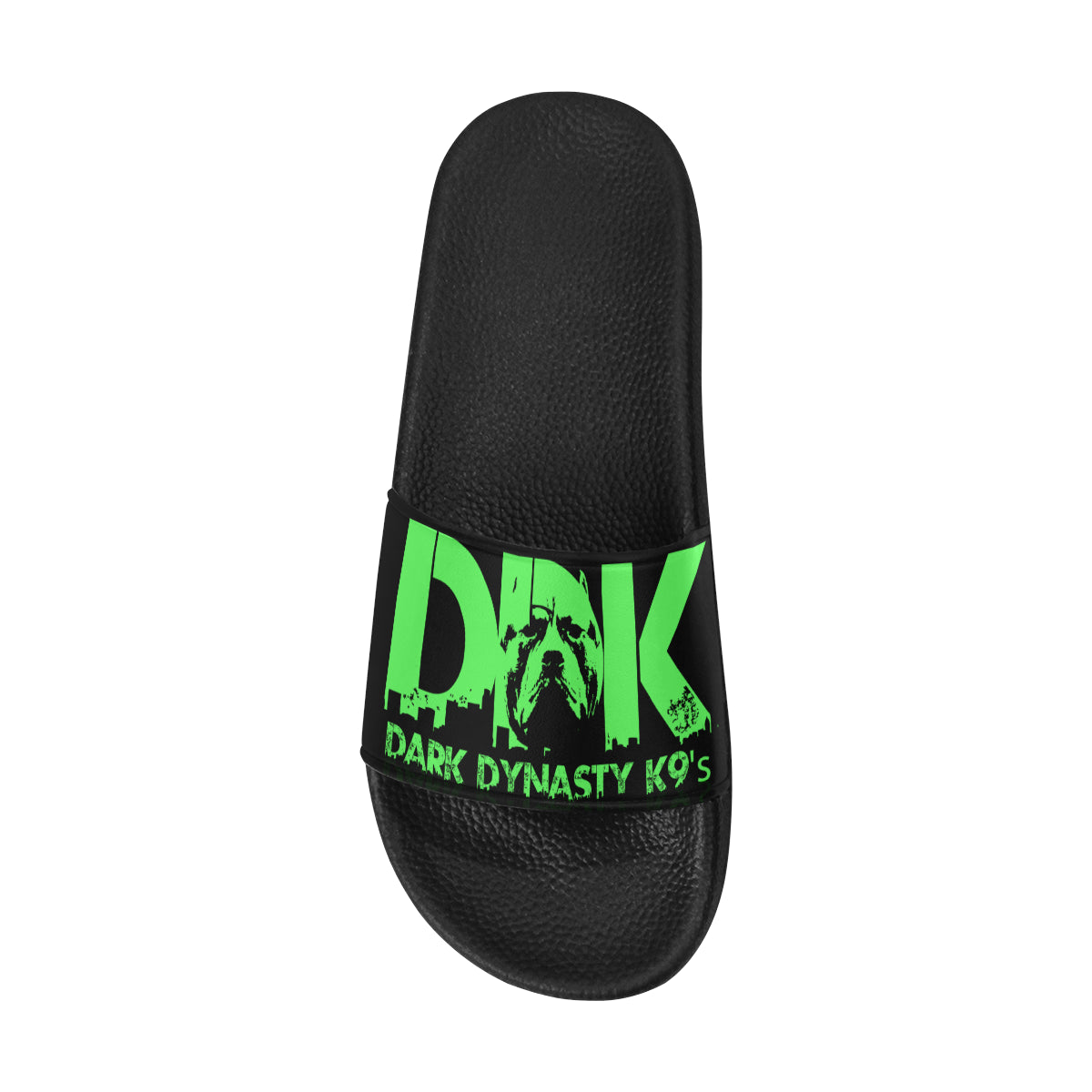 Mens Green Slides