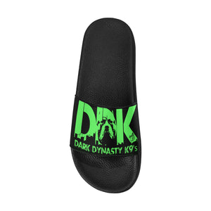 Mens Green Slides