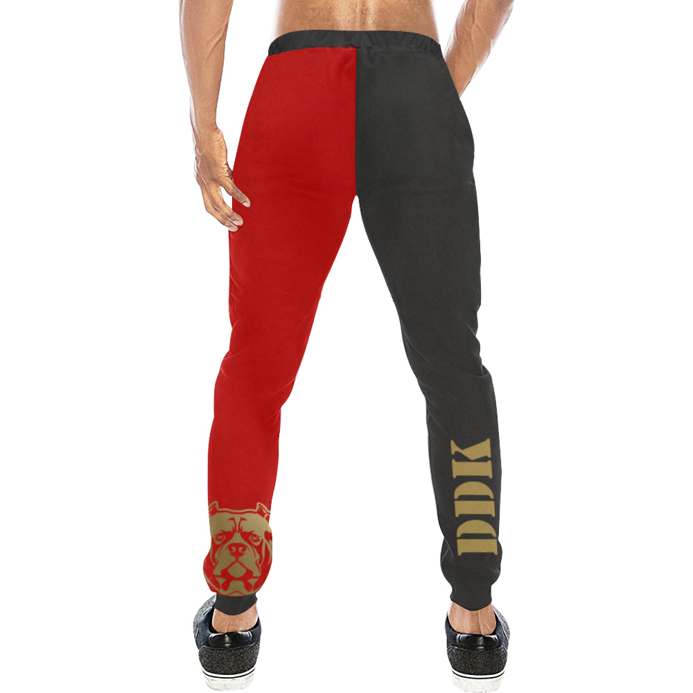 Black and Red Track Pants