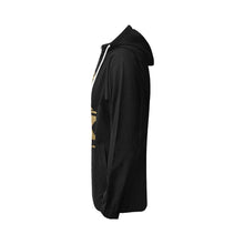 Load image into Gallery viewer, Woman&#39;s Gold Logo Zip Up