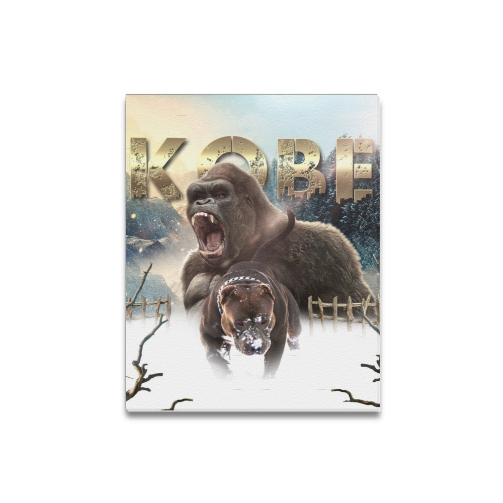16x20 Kobe Canvas Print