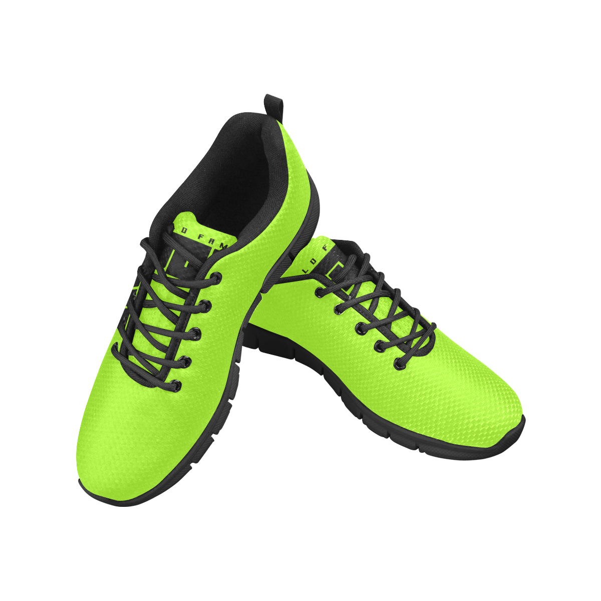 Mens world famous lime green shoes