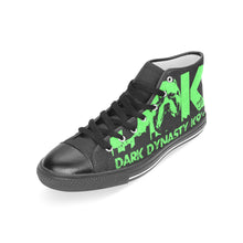 Load image into Gallery viewer, ~*~ ONLY AVAILABLE FOR A LIMITED TIME ~*~Green logo Women&#39;s High Top Canvas Shoes