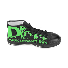 Load image into Gallery viewer, ~*~ ONLY AVAILABLE FOR A LIMITED TIME ~*~Green logo Women&#39;s High Top Canvas Shoes