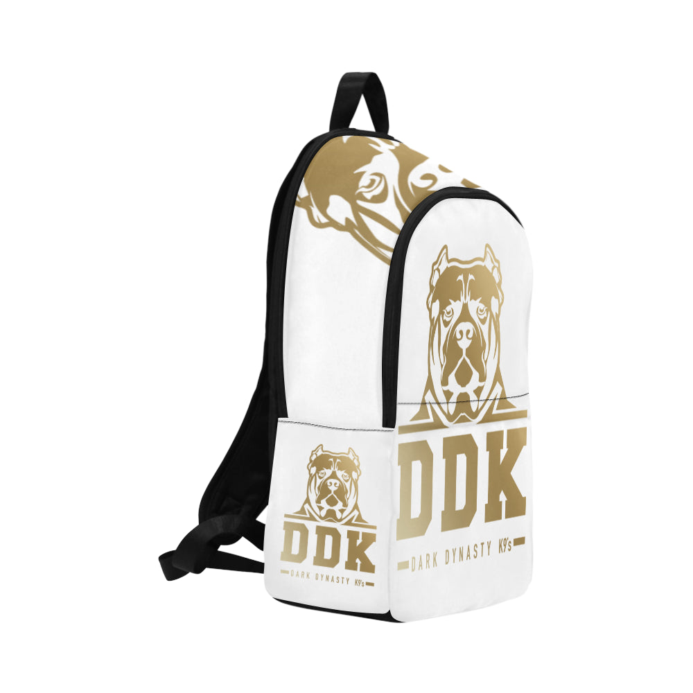 White and Gold Back Pack