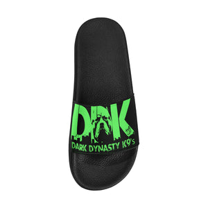 Mens Green Slides
