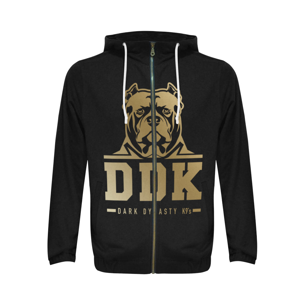 Men's Gold Logo Zip Up