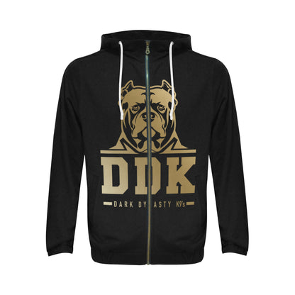 Men's Gold Logo Zip Up