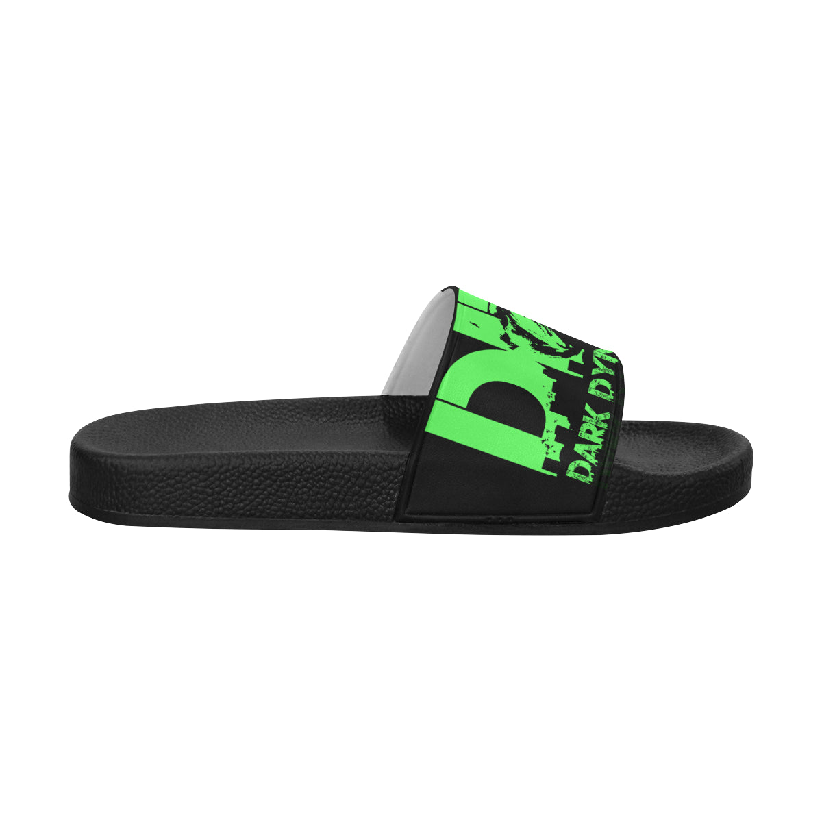 Mens Green Slides