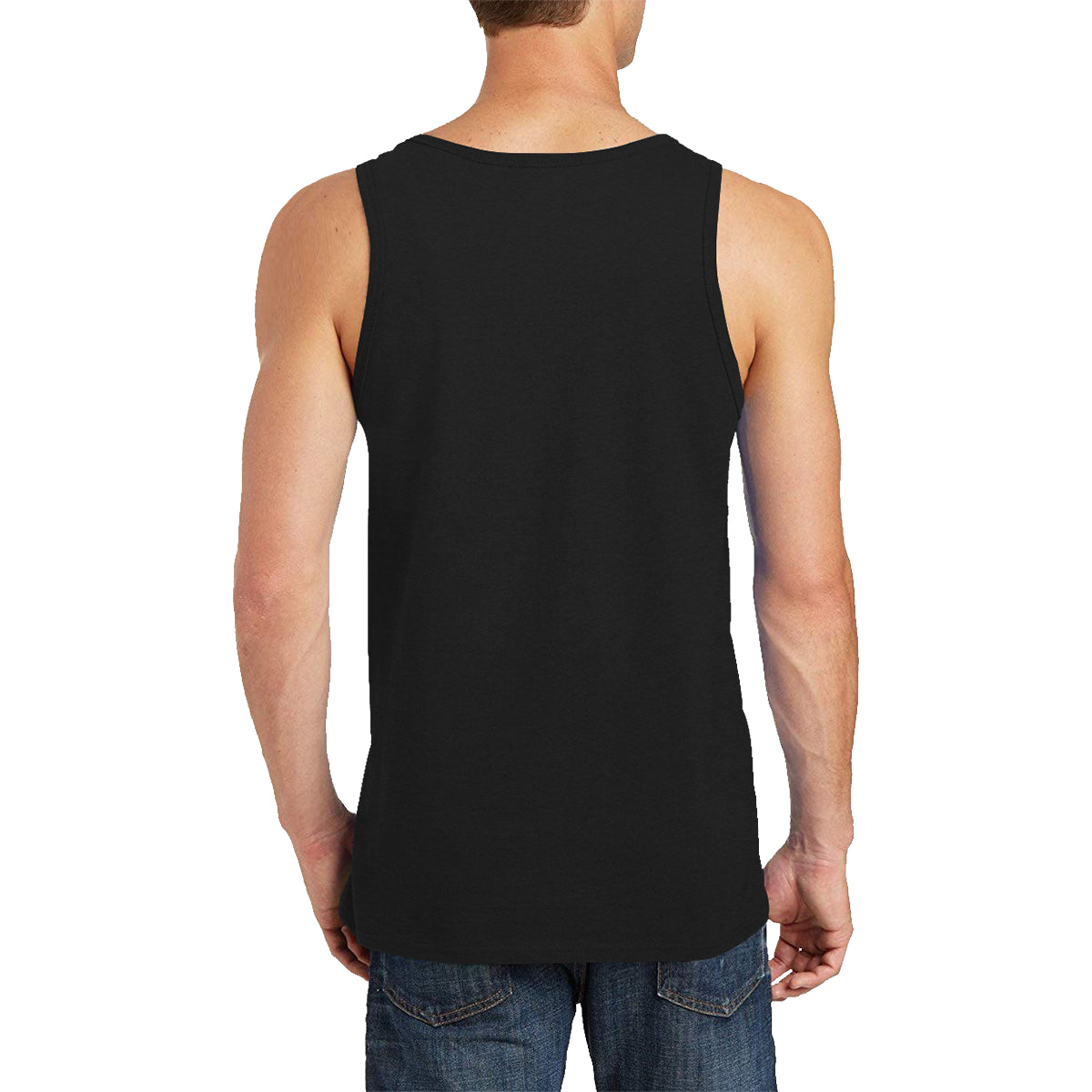 Gold and Black General Mens Tank