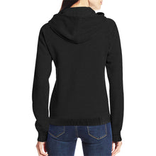 Load image into Gallery viewer, Woman&#39;s Gold Logo Zip Up