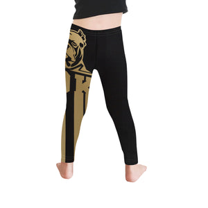 Gold General Kids Leggings Kid's Ankle Length Leggings (Model L06)