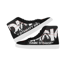 Load image into Gallery viewer, Women&#39;s High Top Casual Black and White DDK Shoes