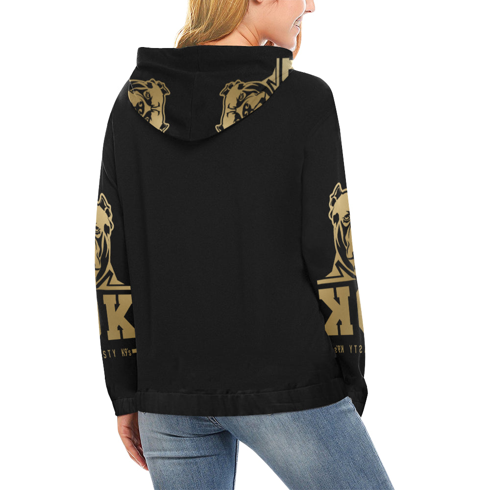 Women's Gold Logo Hoodie