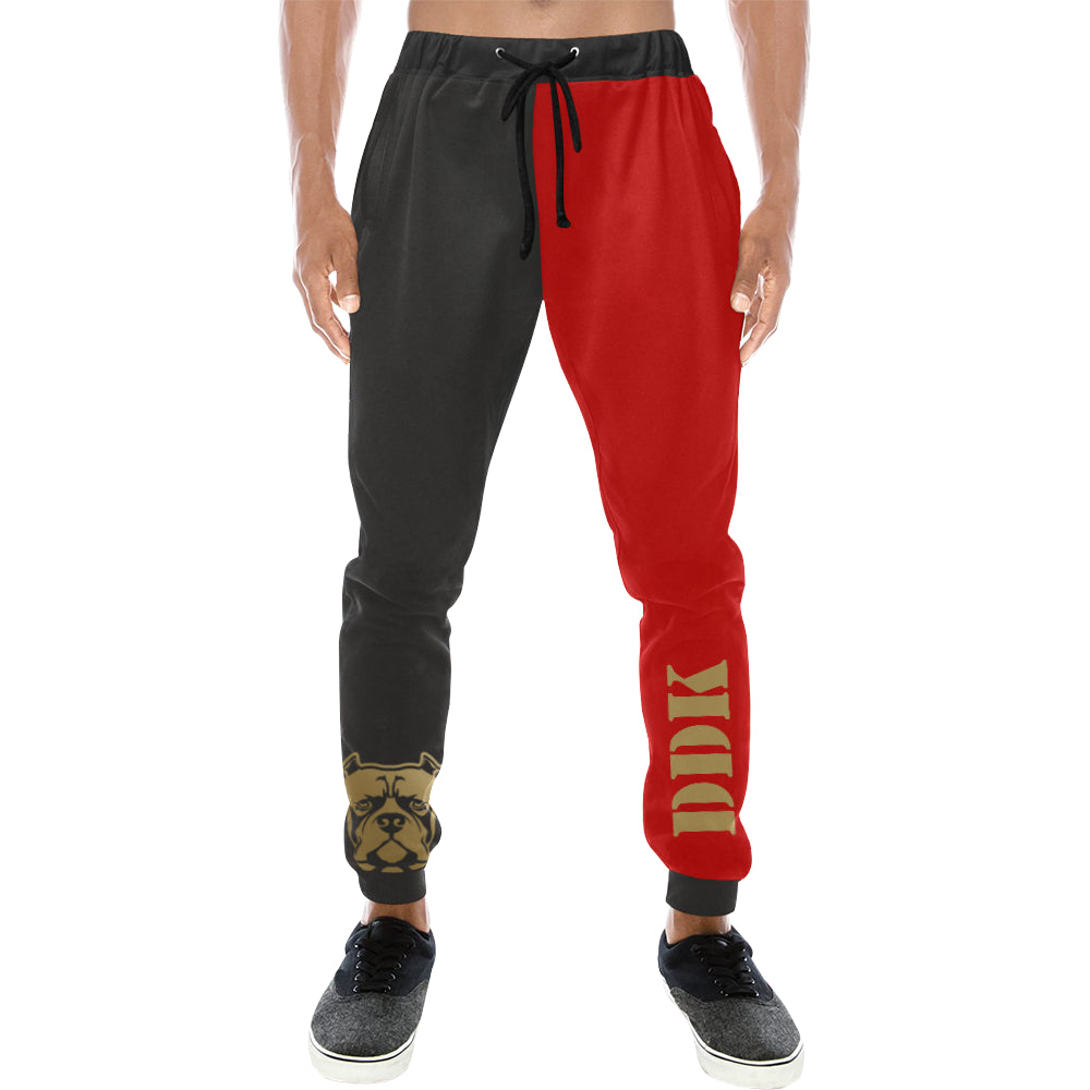 Black and Red Track Pants