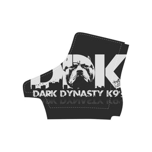 Women's Round Toe Black and White DDK Boots