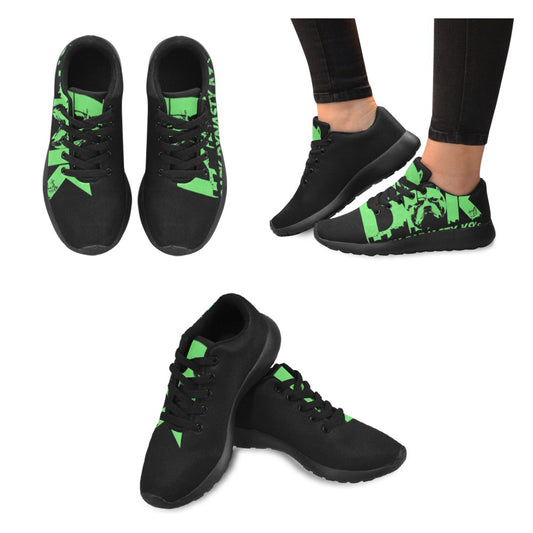 Color Collection Green Men's Runners