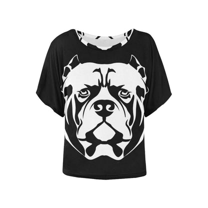 White and Black Blouse
