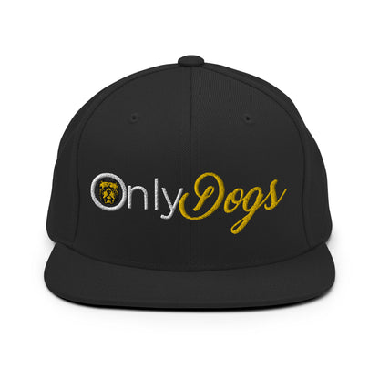 Only Dogs Snapback Hat