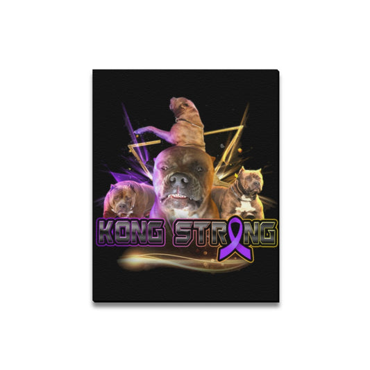 16x20 Kong Strong Canvas Print