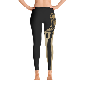 Black and Gold General Leggings