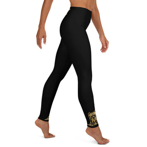 Gold and Black leggings