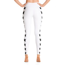 Load image into Gallery viewer, White World Famous Leggings