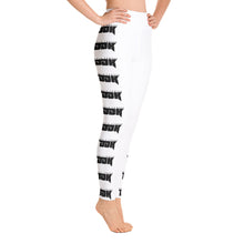 Load image into Gallery viewer, White World Famous Leggings