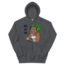 Load image into Gallery viewer, Unisex Dog On You Gaming Hoodie