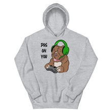 Load image into Gallery viewer, Unisex Dog On You Gaming Hoodie