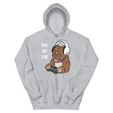 Load image into Gallery viewer, Unisex Dog On You Gaming Hoodie
