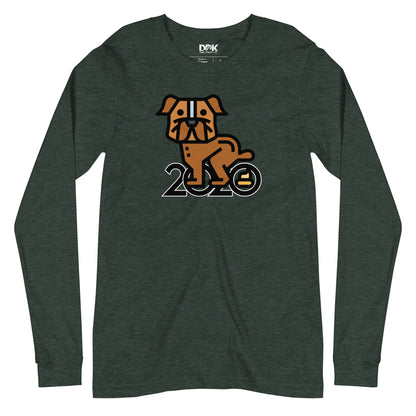 Dog Shitting 2020 Men's Long Sleeve