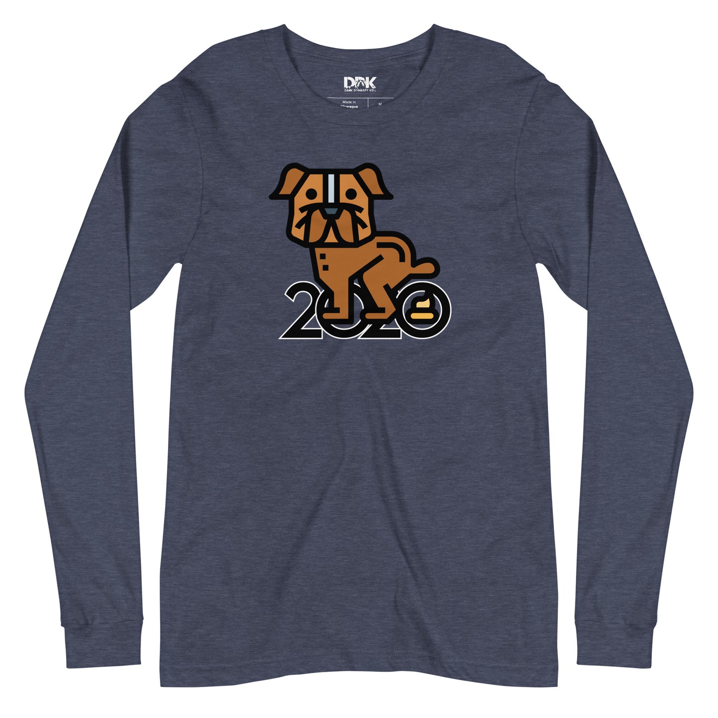 Dog Shitting 2020 Men's Long Sleeve